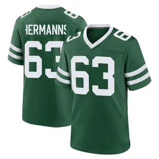 New York Jets Youth Grant Hermanns Game Legacy Jersey - Green