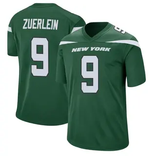 New York Jets Youth Greg Zuerlein Game Gotham Jersey - Green