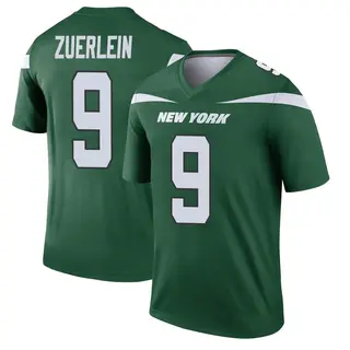 New York Jets Youth Greg Zuerlein Legend Gotham Player Jersey - Green