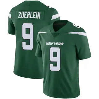 New York Jets Youth Greg Zuerlein Limited Gotham Vapor Jersey - Green