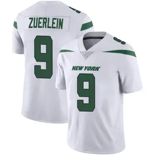 New York Jets Youth Greg Zuerlein Limited Spotlight Vapor Jersey - White