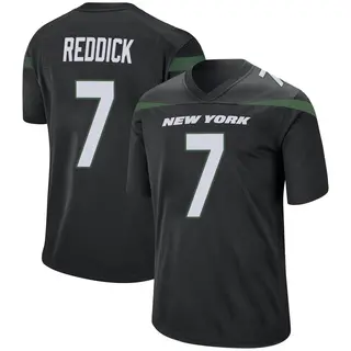 New York Jets Youth Haason Reddick Game Stealth Jersey - Black