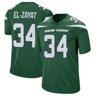 New York Jets Youth Hamze El-Zayat Game Gotham Jersey - Green