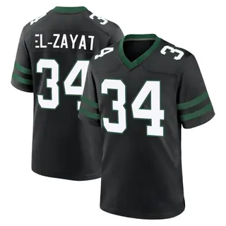 New York Jets Youth Hamze El-Zayat Game Legacy Alternate Jersey - Black