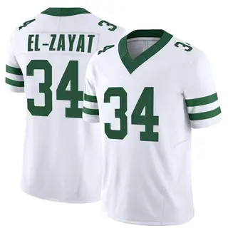 New York Jets Youth Hamze El-Zayat Game Legacy Jersey - White