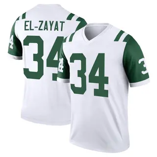 New York Jets Youth Hamze El-Zayat Legend Classic Alternate Jersey - White