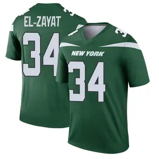 New York Jets Youth Hamze El-Zayat Legend Gotham Player Jersey - Green