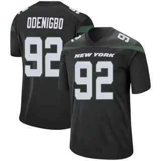 New York Jets Youth Ifeadi Odenigbo Game Stealth Jersey - Black