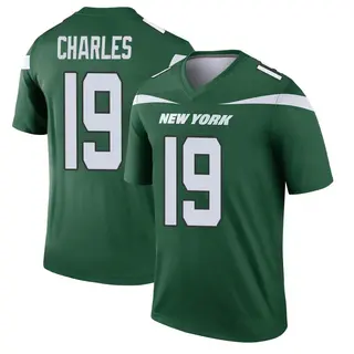 New York Jets Youth Irvin Charles Legend Gotham Player Jersey - Green