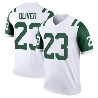 New York Jets Youth Isaiah Oliver Legend Classic Alternate Jersey - White