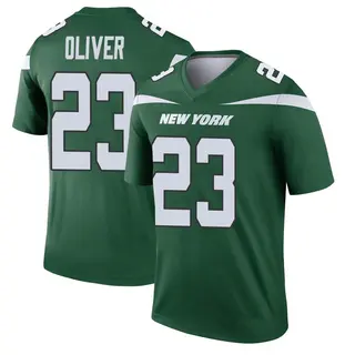 New York Jets Youth Isaiah Oliver Legend Gotham Player Jersey - Green