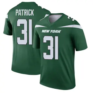 New York Jets Youth Jacques Patrick Legend Gotham Player Jersey - Green