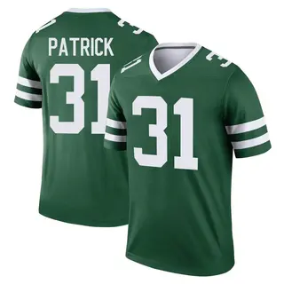 New York Jets Youth Jacques Patrick Legend Legacy Jersey - Green