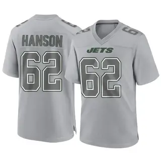 New York Jets Youth Jake Hanson Game Atmosphere Fashion Jersey - Gray