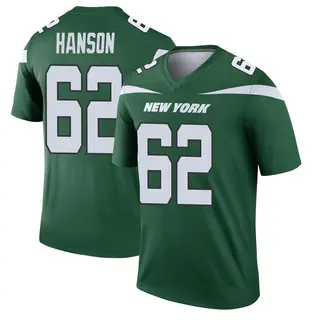 New York Jets Youth Jake Hanson Legend Gotham Player Jersey - Green