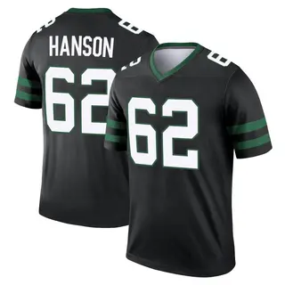 New York Jets Youth Jake Hanson Legend Legacy Jersey - Black