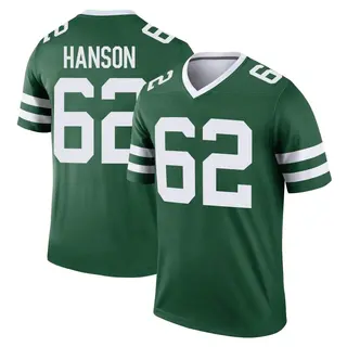 New York Jets Youth Jake Hanson Legend Legacy Jersey - Green