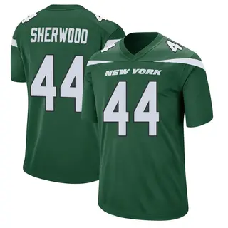 New York Jets Youth Jamien Sherwood Game Gotham Jersey - Green