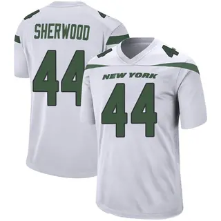 New York Jets Youth Jamien Sherwood Game Spotlight Jersey - White