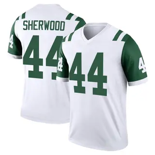 New York Jets Youth Jamien Sherwood Legend Classic Alternate Jersey - White