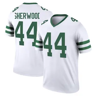 New York Jets Youth Jamien Sherwood Legend Legacy Jersey - White