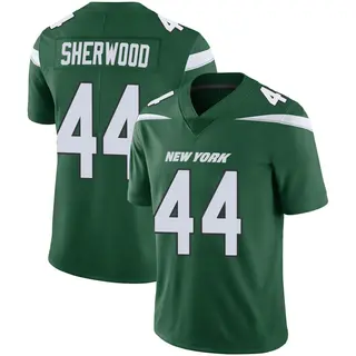 New York Jets Youth Jamien Sherwood Limited Gotham Vapor Jersey - Green