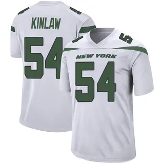 New York Jets Youth Javon Kinlaw Game Spotlight Jersey - White