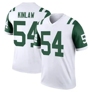 New York Jets Youth Javon Kinlaw Legend Classic Alternate Jersey - White