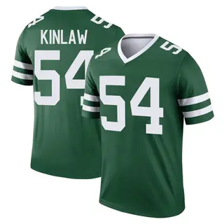 New York Jets Youth Javon Kinlaw Legend Legacy Jersey - Green