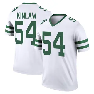 New York Jets Youth Javon Kinlaw Legend Legacy Jersey - White