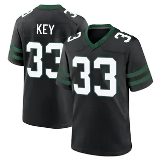 New York Jets Youth Jaylen Key Game Legacy Alternate Jersey - Black