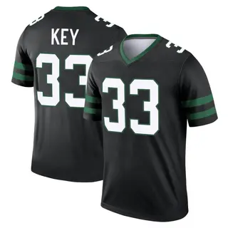 New York Jets Youth Jaylen Key Legend Legacy Jersey - Black