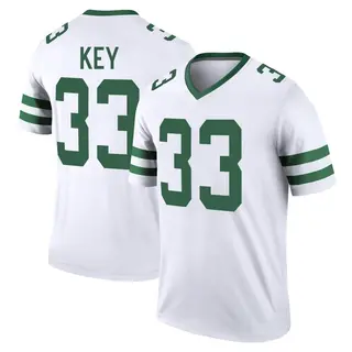 New York Jets Youth Jaylen Key Legend Legacy Jersey - White