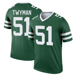 New York Jets Youth Jaylen Twyman Legend Legacy Jersey - Green