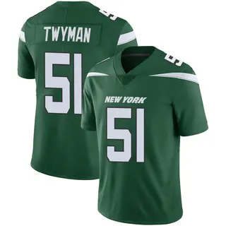 New York Jets Youth Jaylen Twyman Limited Gotham Vapor Jersey - Green