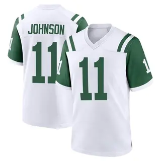 New York Jets Youth Jermaine Johnson Game Classic Alternate Jersey - White