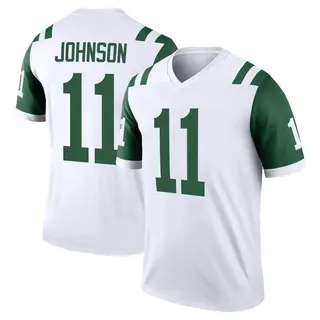 New York Jets Youth Jermaine Johnson Legend Classic Alternate Jersey - White