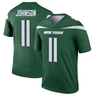 New York Jets Youth Jermaine Johnson Legend Gotham Player Jersey - Green