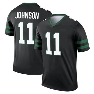 New York Jets Youth Jermaine Johnson Legend Legacy Jersey - Black