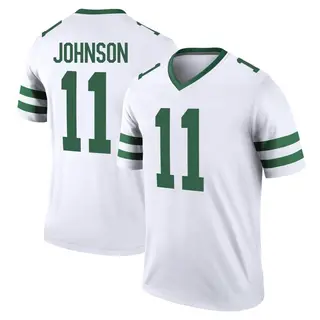 New York Jets Youth Jermaine Johnson Legend Legacy Jersey - White