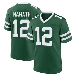 New York Jets Youth Joe Namath Game Legacy Jersey - Green