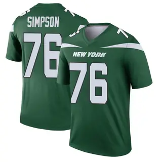 New York Jets Youth John Simpson Legend Gotham Player Jersey - Green