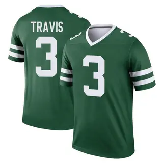 New York Jets Youth Jordan Travis Legend Legacy Jersey - Green