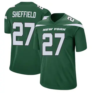 New York Jets Youth Kendall Sheffield Game Gotham Jersey - Green