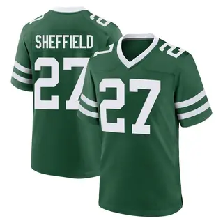 New York Jets Youth Kendall Sheffield Game Legacy Jersey - Green