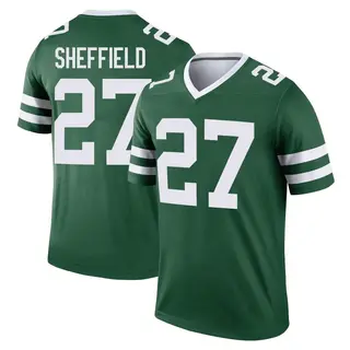 New York Jets Youth Kendall Sheffield Legend Legacy Jersey - Green