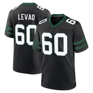 New York Jets Youth Kohl Levao Game Legacy Alternate Jersey - Black