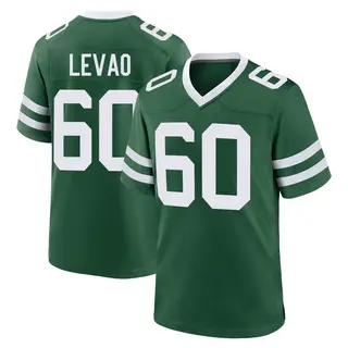 New York Jets Youth Kohl Levao Game Legacy Jersey - Green