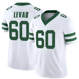 New York Jets Youth Kohl Levao Game Legacy Jersey - White