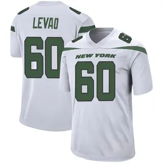 New York Jets Youth Kohl Levao Game Spotlight Jersey - White